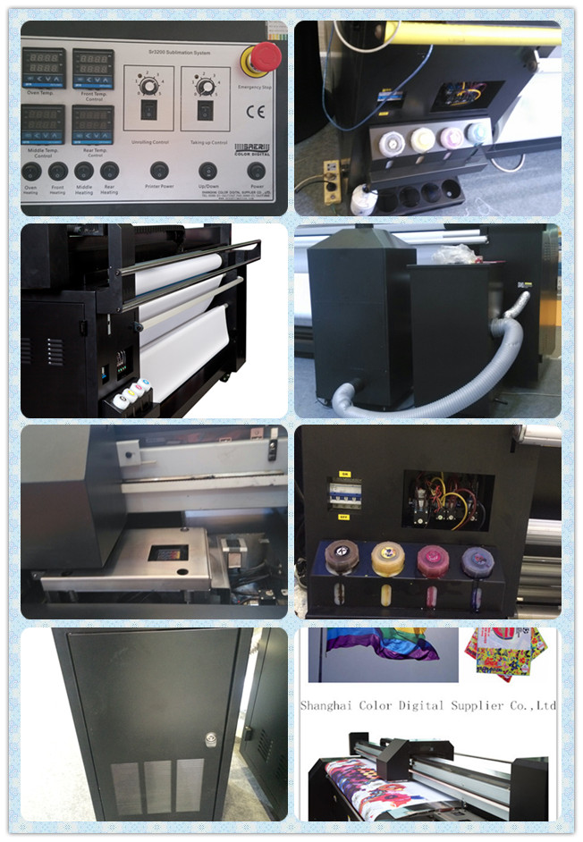 220v - 240v de digitale Textieldrukmateriaal/Inkjet-Machine van de Stoffendruk 0