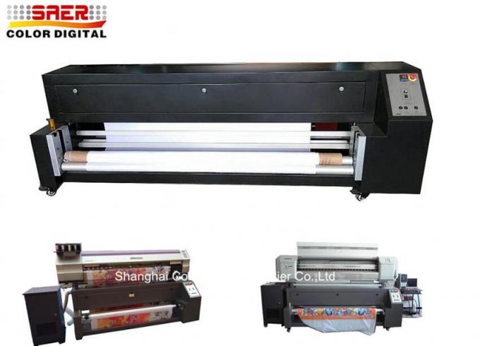 1800DPI textiel Digitale van de het Grote Formaatkleurstof van de Drukmachine de Inktprinter van Sulimation 3