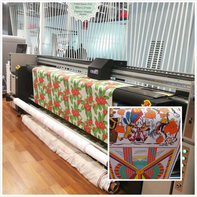 De dubbele CMYK-Printer Large Format van Inkjet van de Kleurstof Textielsublimatie 2