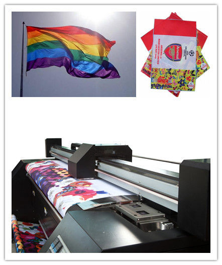 3.2m Breedte Geen Printer van de Stoffeninkjet van de Snuifjerol voor de Zijde Katoenen van de Kleurstofsublimatie Polyester 2