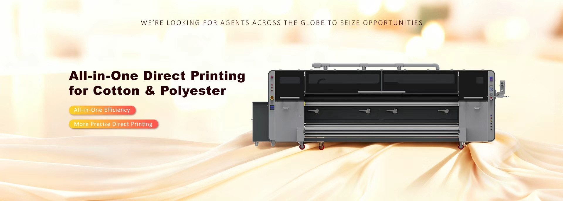 Kwaliteit Digitale Textieldrukmachine fabriek