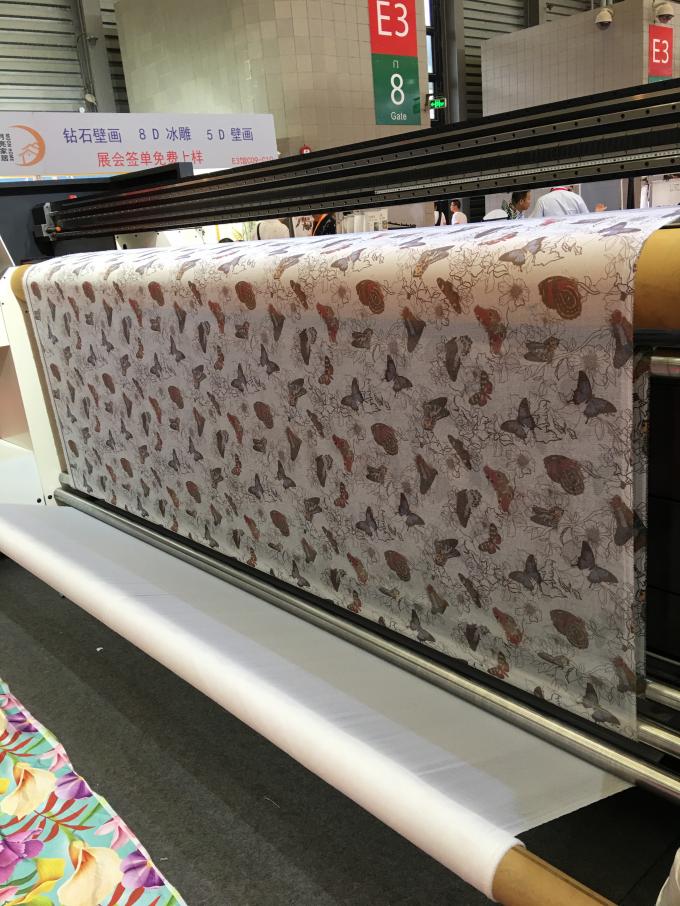 Hoge snelheids Industriële Digitale Textielprinter met Pigmentinkt Op basis van water 1