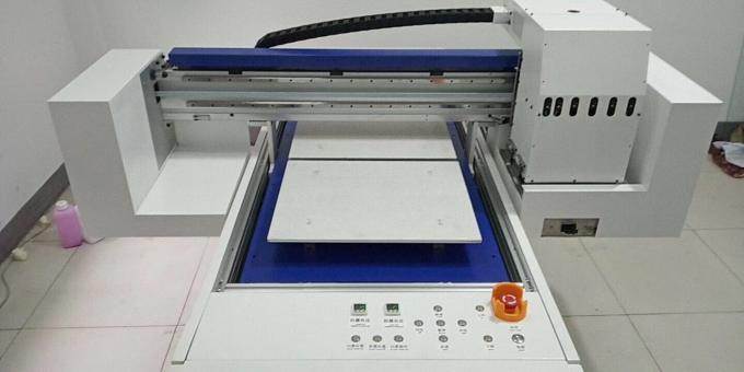 Digitale Katoenen van de de Machinestof van de T-shirtdruk T-shirtprinter Automatisch met Pigmentinkt 0