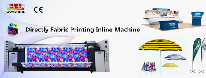 Van de de Drukmachine van de banner Pop Omhooggaande Vlag Machine van de Stoffenprinters Digitale voor Vertoning 0