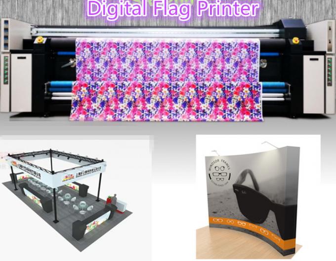 Het digitale van de de Drukmachine van de Sublimatievlag Hoofd van Epson voor Douanevlag/Banner 0