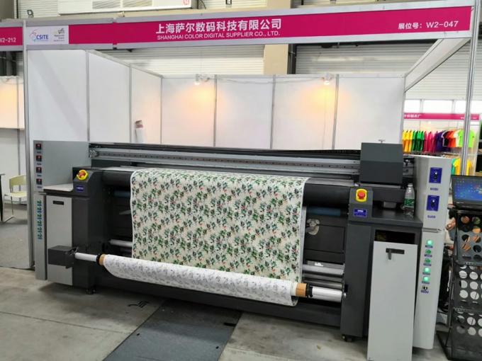 Direct textielprinter met hoge Dpi-snelheid met infrarooddroger 1