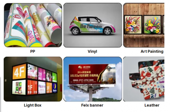 Digitale ecologische oplosmiddel banner flex poster printer drukmachine 0