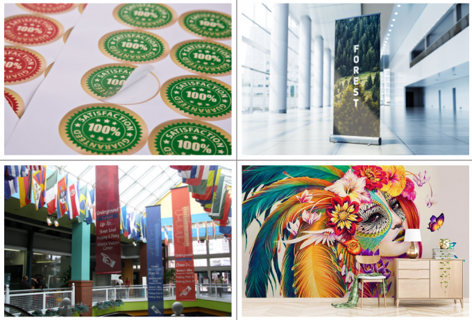 Roll to Roll & Flatbed Printing UV hybride printer voor posters Reclame Elektronische decoratie materialen Handwerk 5