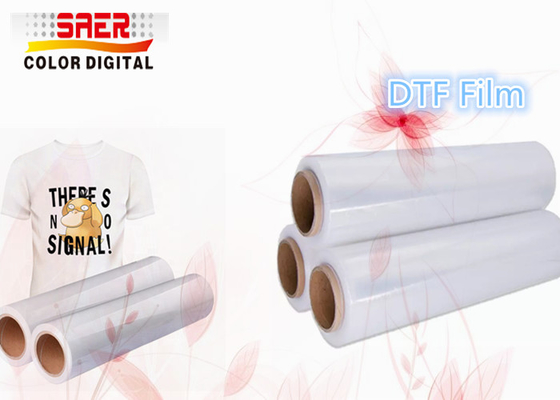 Breedte 60 cm PET-afdrukfilm voor DTF digitale inkjetprinter