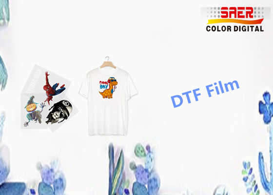 Transparante Direct om Voor het drukken geschikt DTF-Filmbroodje 0,6 X 100m voor Textiel te filmen
