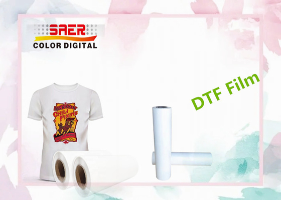 Het digitale Inkjet-Broodje van de het Huisdierenfilm van Drukdtf voor T-shirtprinter
