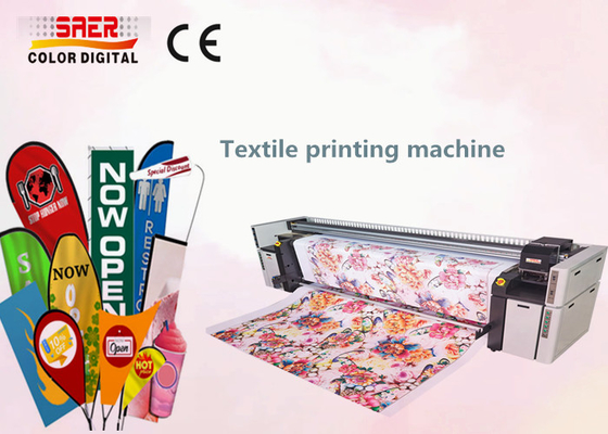 Dye sublimatieprinter Digitale drukmachine met een hoge DPI-printkop