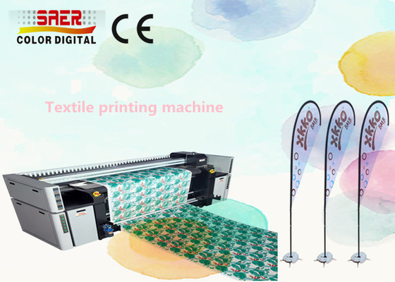 Direct Textiel Printing sublimatieprinter / Roll to Roll Polyester vlag printer