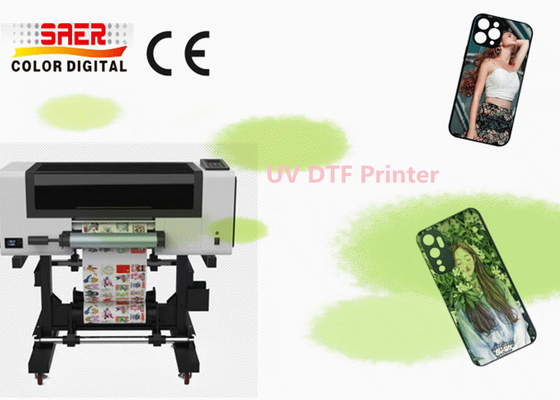 A3 UV DTF printer met lak, telefoonhoesje, glas, cilinder fles ID-kaart printer UV sticker printer