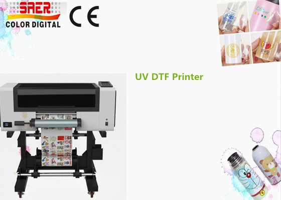 UV DTF printer all in one transfer film UV-printer met 3 stuks kop