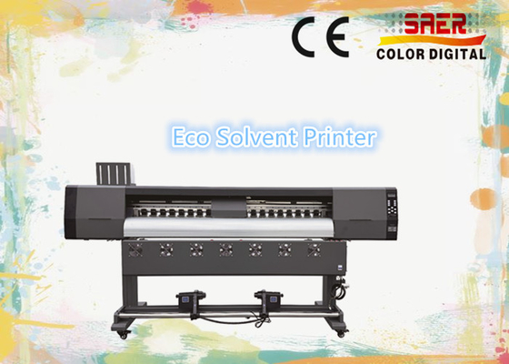 Grote eco-oplosmiddelprinter voor grootschalige toepassingen / vinylbannerprinter