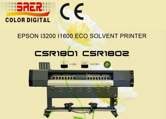 Eco-oplosmiddelprinter Tarpaulin / Flex Banner / Vinyl Printing Machine High Speed Inkjet Printer