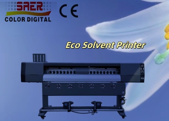Grote formaat buitenadvertentie en binnenbanner Auto-sticker Eco-oplosmiddel machine
