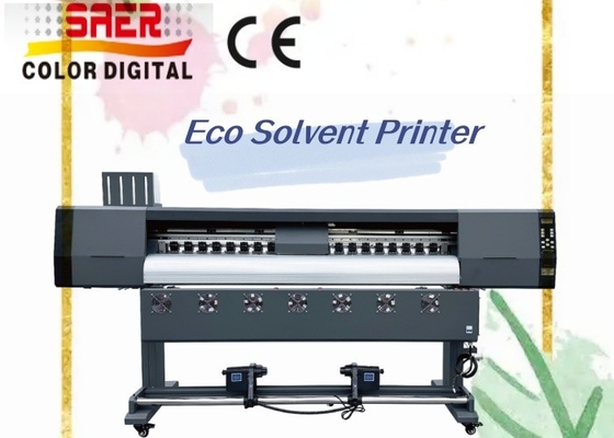 Grote formaat buitenadvertentie en binnenbanner Auto-sticker Eco-oplosmiddel machine