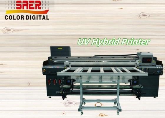 Professionele hybride UV-printers Roll To Roll & Flatbed UV-printer
