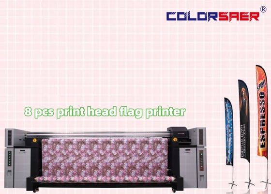 Kleur SAER I3200 Digitale textielprinter Vlaggenbanner Polyester Stoffen Inkjet Sublimatieprinter