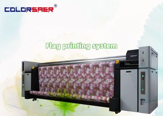 Digitale textieldrukmachine Vlaggenbanner Polyester Inkjet Dye Fabric Sublimatie Printer