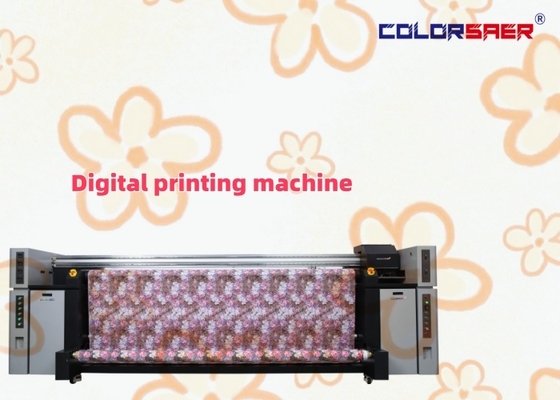 Automatische 3200 mm digitale inkjetprinter voor groot formaat 2400 dpi resolutie Nieuwe conditie