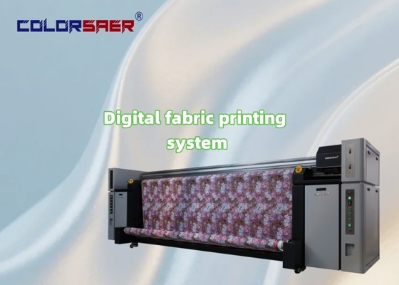 Industriële digitale textielprinter voor hoge snelheid, continu gebruik voor katoen en polyester