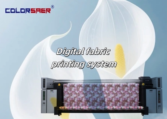Epson Head Digitale Stoffenprinter met 3,2m Printbreedte