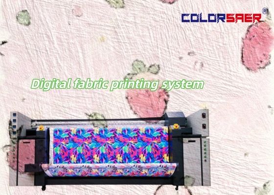 Grote textieldrukmachine met verwarmingseenheid All-in-one plotter hogesnelheid multi-color digitale printer