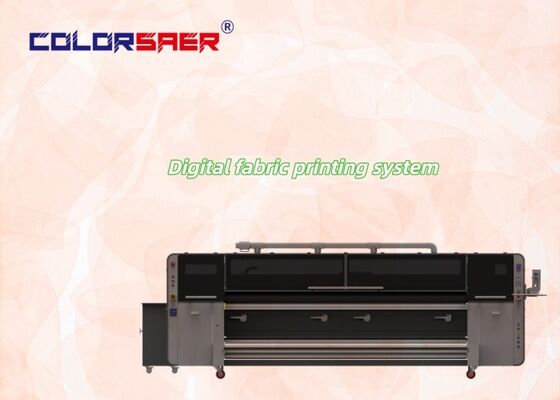 Multicolor Nieuw model i3200 Print Head Inkjet Stoffen Printing System 3200mm Grote textielplotter