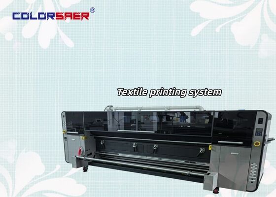 Imprimante 2m & 3,2m digitale textieldrukmachine Stoffenprinter voor katoen- en polyestermaterialen