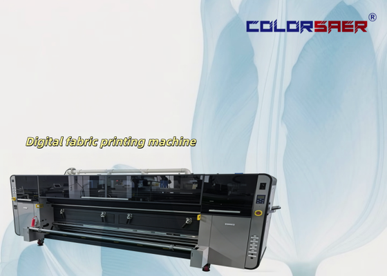 High-end 3,2 m grootformaat digitale textielprinter inkjet CSR3200 stofprinter met KJ4B-QL printkop