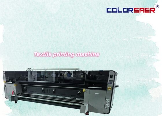 SAER CSR3200 Nieuw Model Lange Levensduur Inkjet Textiel Rol-naar-Rol Printer met Verwarmingseenheid Systeem voor Stof