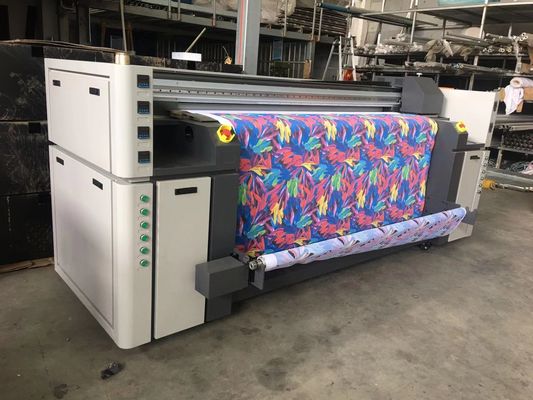 Van de de Textieldrukmachine van groot Formaatinkjet de Hoge Resolutie met Automatisch het Voeden Systeem