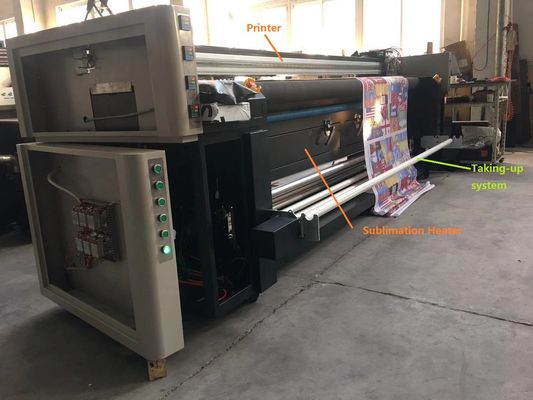 2.0m Werkende van de de Printerverwarmer van de Breedte Digitale Stof de Sublimatieoven met Filterventilator