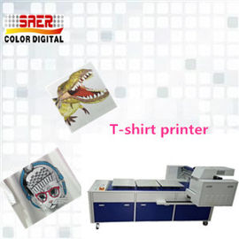 De betrouwbare Digitale van de de Drukmachine van het T-stukoverhemd Flatbed Printer 1 Jaargarantie