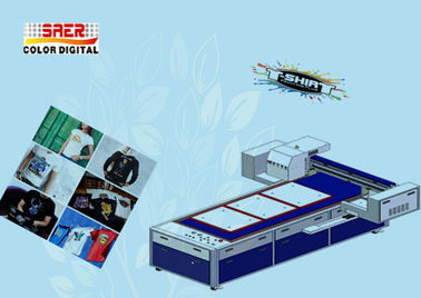 Flatbed Dtg-Kledingstukprinter 1200 * de Maximum Resolutie van 1800dpi voor de Druk van de Mensent-shirt