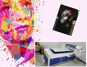 A3 Direct aan Katoen 8 van de het Overhemdsdruk van het Kleurent-stuk van de Machinedtg het Kledingstukprinter