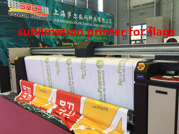 Vlaggen/Printer 3.2m van de Bannersublimatie Drukbreedte met Drie Epson Hoofd