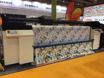 CSR 2200 van de de Drukmachine van de Vlagpolyester de Hoge Precisie met 2 Kyocera-Hoofden