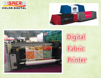 Inkjet-van de de Machine Dubbele Visie van de Stoffen Digitale Textieldruk de Stoffenprinter