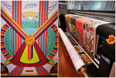 Van de de Drukmachine van de groot Formaat de Digitale Sublimatie Printers van de de Vlagstof Pop Omhooggaande
