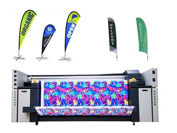 Van de de Vlagdruk van de voltage380v Ononderbroken Inkjet Printer het Systeem6500w Brutomacht