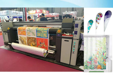 De veer markeert de Printer van de de Bannerstof van de Drukmachine CMYK