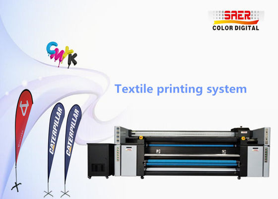 De veelkleurige Machine van de de Sublimatiedruk van de Traanvlag