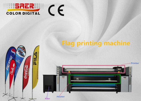 De dubbele van de de Textieldrukstof van CMYK Levering van de de Plotter3.5kw Ononderbroken Inkt