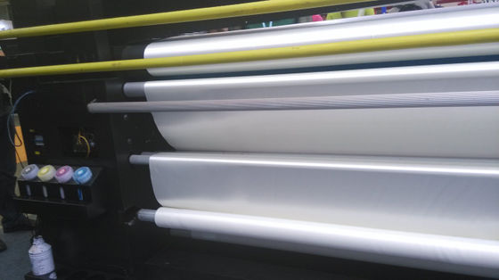 De dubbele DX7 Machine van de de Stoffendruk van het Drukhoofd Digitale voor Vlag het Maken