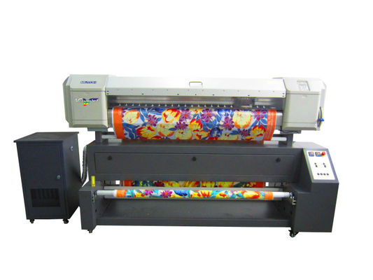 De digitale 100% Textielprinter van de Polyester Directe Sublimatie met Dubbele Cmyk-Kleur 1440 Pijpen
