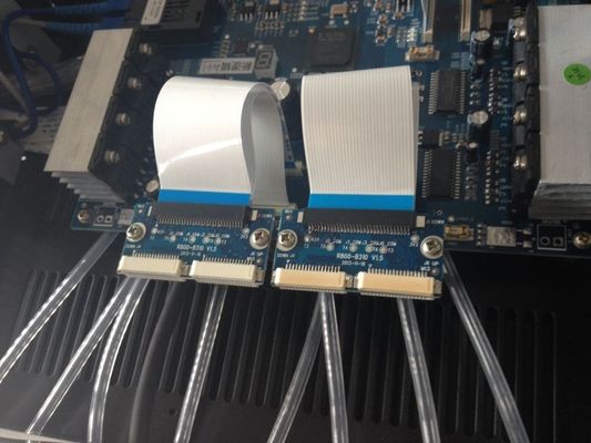 1.8m Digitale de Drukmachine van de Sublimatievlag met DX7 Hoofd Twee